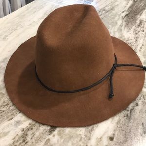 Brown hat